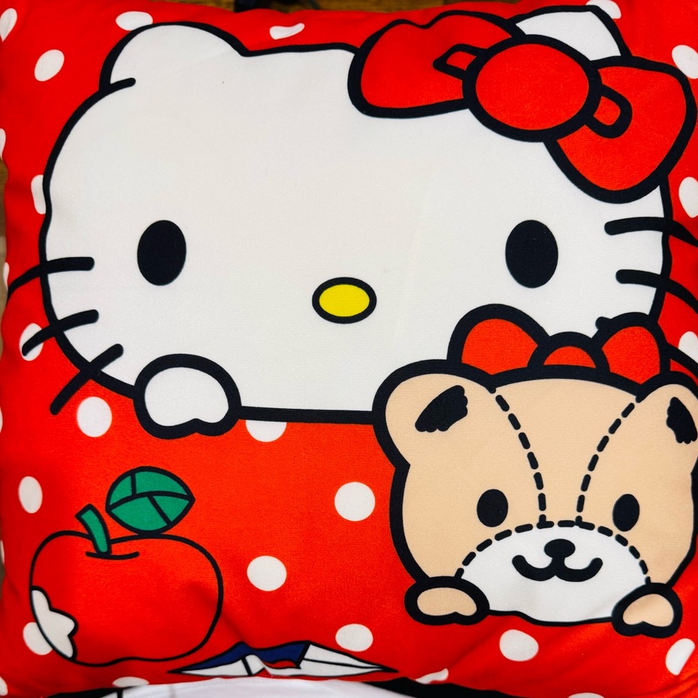 KittyQuillow Pillow and Blanket Set